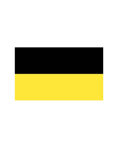 Schützenfest schwarz-Gelb Fahne/Flagge XXL 3 x 5m